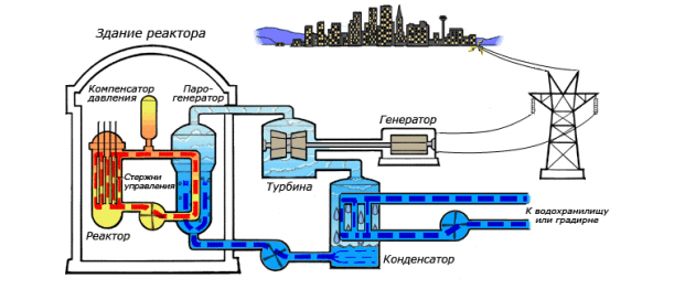  Как работает атомная электростанция, каковы успехи нашей страны в области атомной энергетики. 