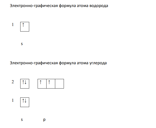  Напишите электронные формулы элементов с порядковыми номерами 6 и 33. К какому электронному семейству относится каждый из этих элементов ? Напишите формулы гидридов этих элементов. Какая связь в них? Приведите схемы образования молекул. 