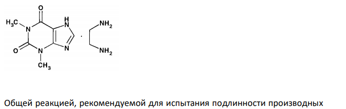  Дайте обоснование определению подлинности ингредиентов лекарственной смеси: Эуфиллина 0,1 Эфедрина гидрохлорида 0,025 Сахара 0,2 