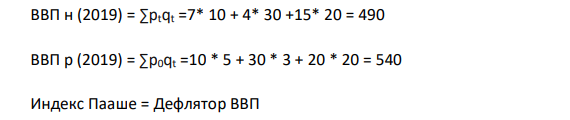  В Крыму производится только 3 товара: бублики, бантики, барабульки. По данным произведенным в таблице рассчитайте номинальный и реальный ВВП 2018 и 2019, индексы Паше, Ласпейреса и Фишера для 2019, приняв за базовый 2018. Определить, как изменился общий уровень цен (по индексу Фишера). 