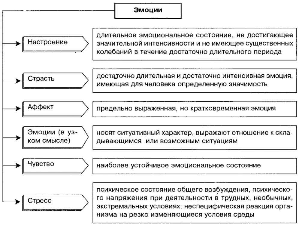 Эмоциональные состояния, их виды и роль в общении - Роль эмоций