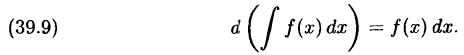 Интегральное исчисление функций одной переменной