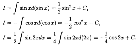 Интегральное исчисление функций одной переменной