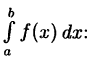 Интегральное исчисление функций одной переменной