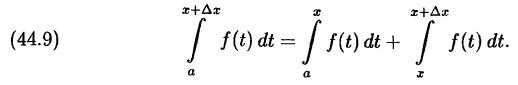Интегральное исчисление функций одной переменной