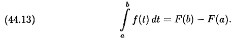 Интегральное исчисление функций одной переменной