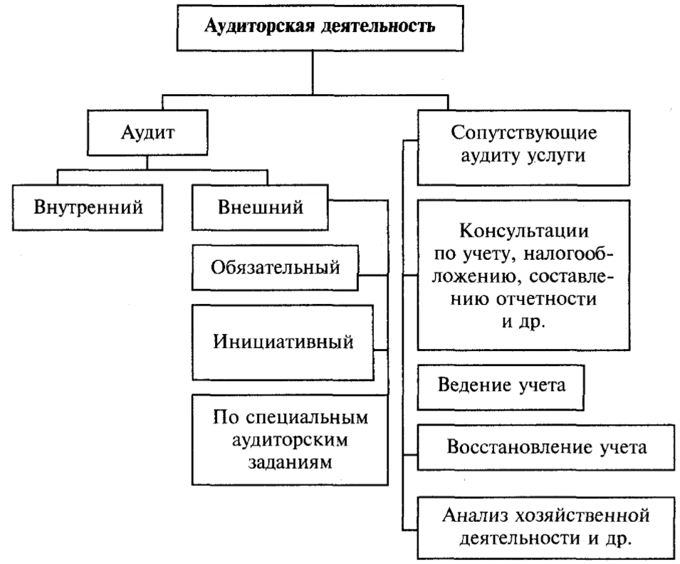 Аудит структур организации - Аудит организации и состояния системы бухгалтерского учета и отчетности