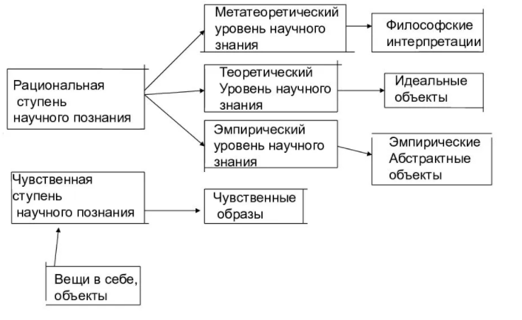 Чувственная и рациональная ступени познания и уровни научного познания - Человеческое и компьютерное зрение