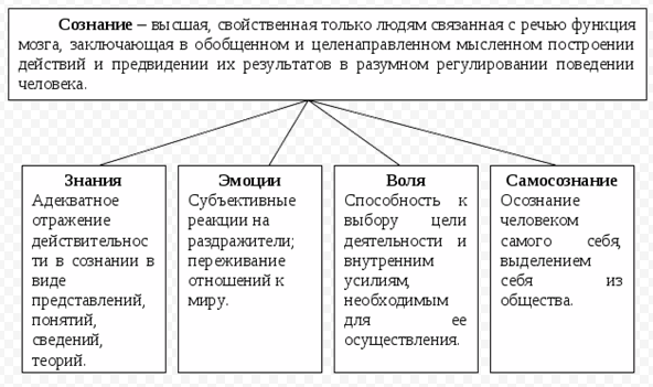 Абсолютное сознание - Появление концепции сознания