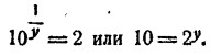 Показательные функции и логарифмы