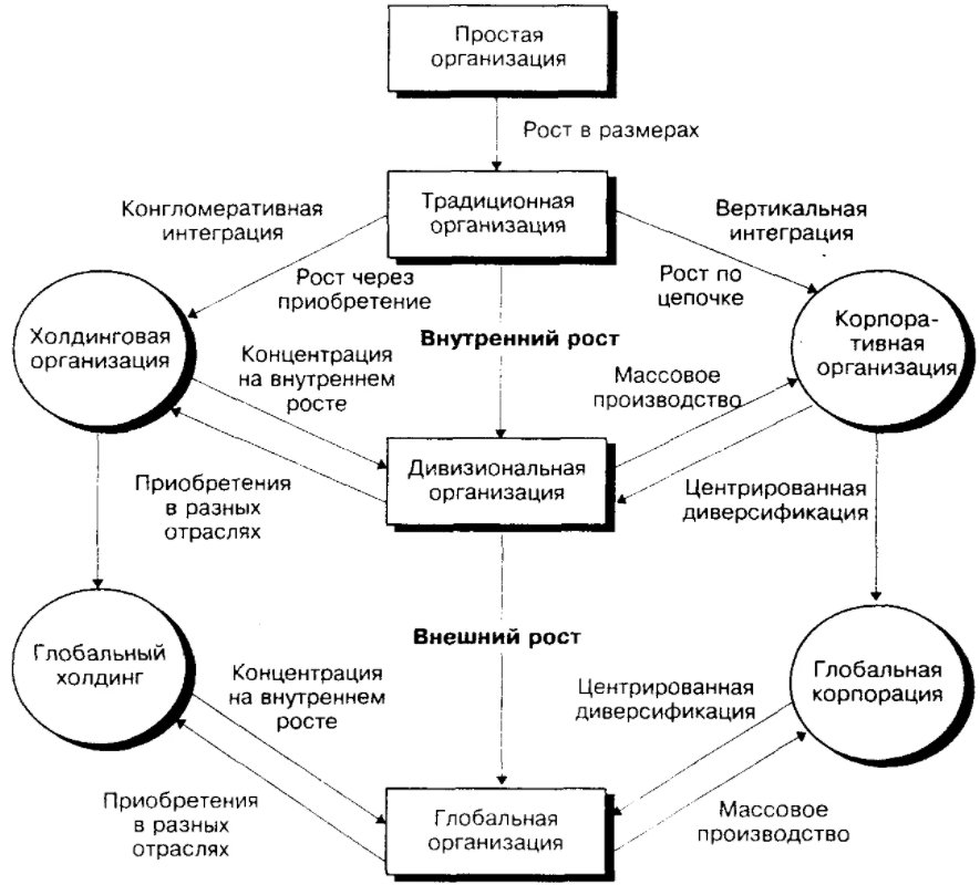 Департаментизация и кооперация - Функциональная департамензация