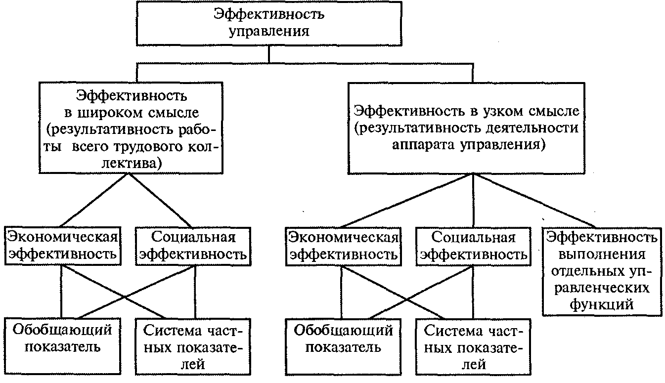 Значение оценки эффективности менеджмента - Тактическая и стратегическая эффективность управления