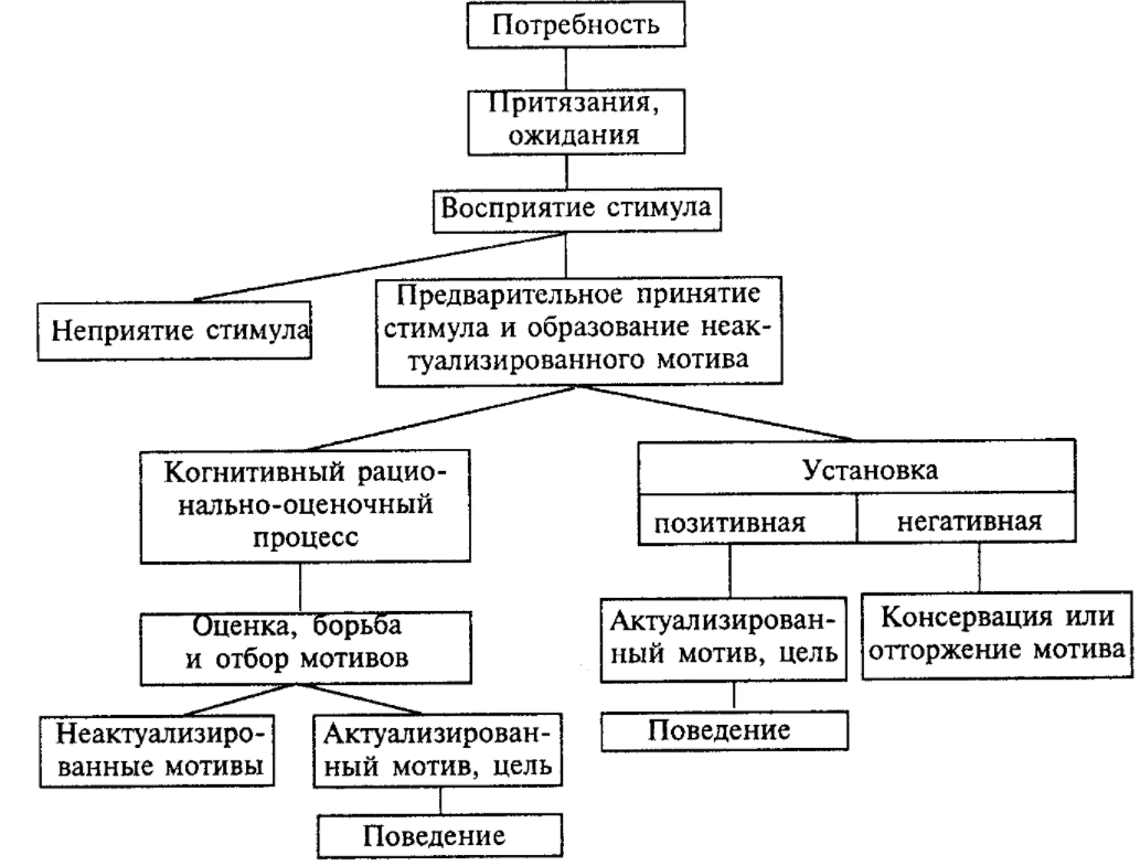 Использование теорий мотивации для подготовки и проведения диагностики мотивов персонала - Мотивация и стимулирование работы персонала