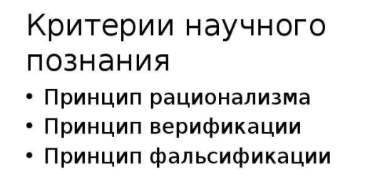 Принцип верификации и проблема демаркации - Модель научного познания в логическом позитивизме