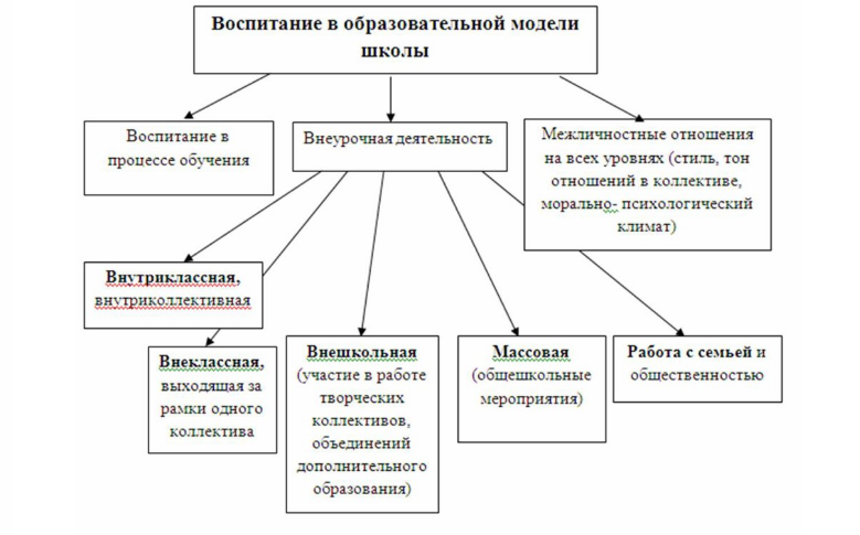 Воспитательная работа - Виды воспитывающей деятельности