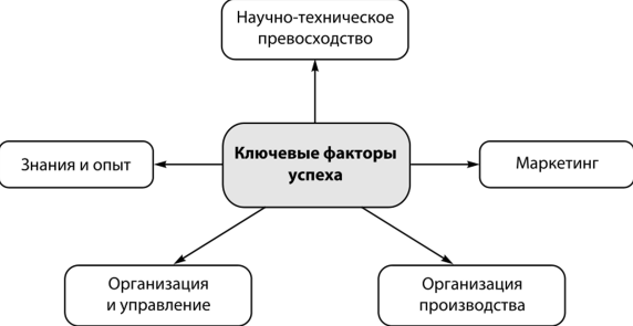 Факторы, определяющие успех фирмы - Анализ внутренней среды компании