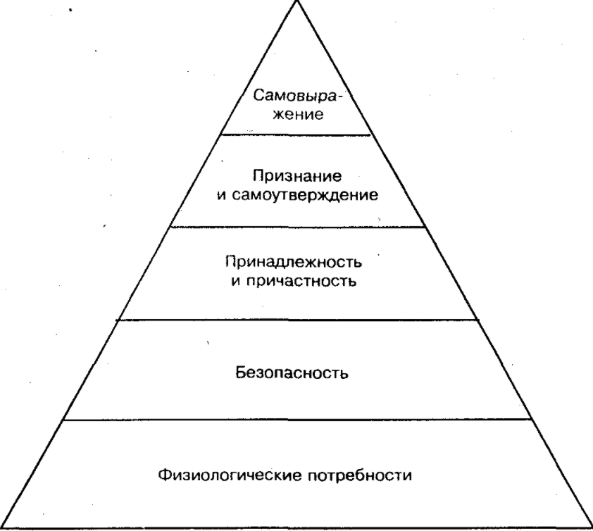 Теория иерархии потребностей Маслоу - Потребность