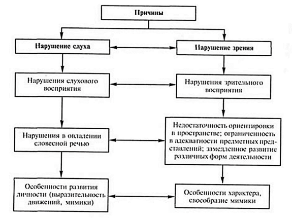 Множественный дефект в педагогике - Определение понятий «комплексные (сложные) нарушения развития», «осложненные нарушения развития», «множественные нарушения»