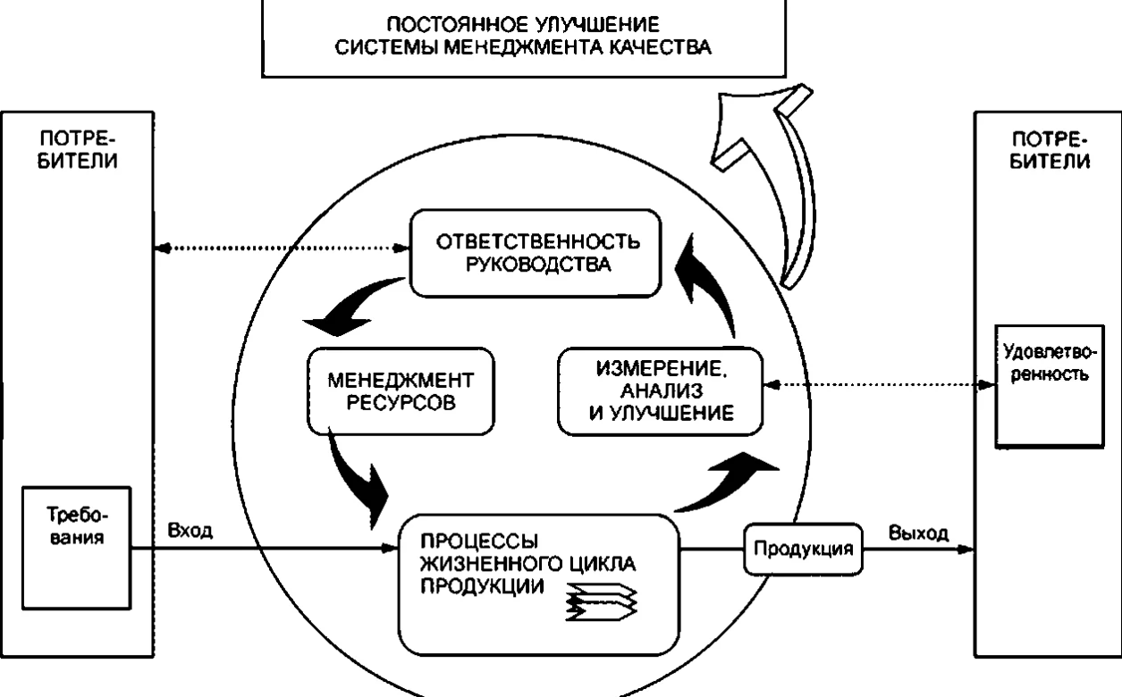 Национальный стандарт системы менеджмента качества - Структура, основные принципы и положения международных стандартов серии ISO 9000