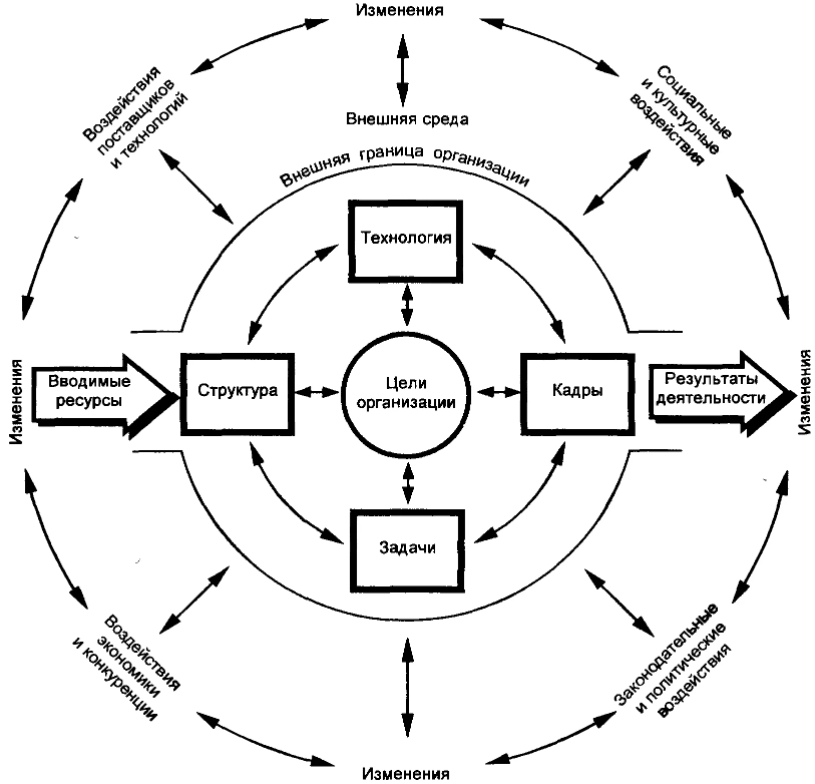 Организация и ее среда - Концепция и основные элементы прямого влияния внешней среды на организацию