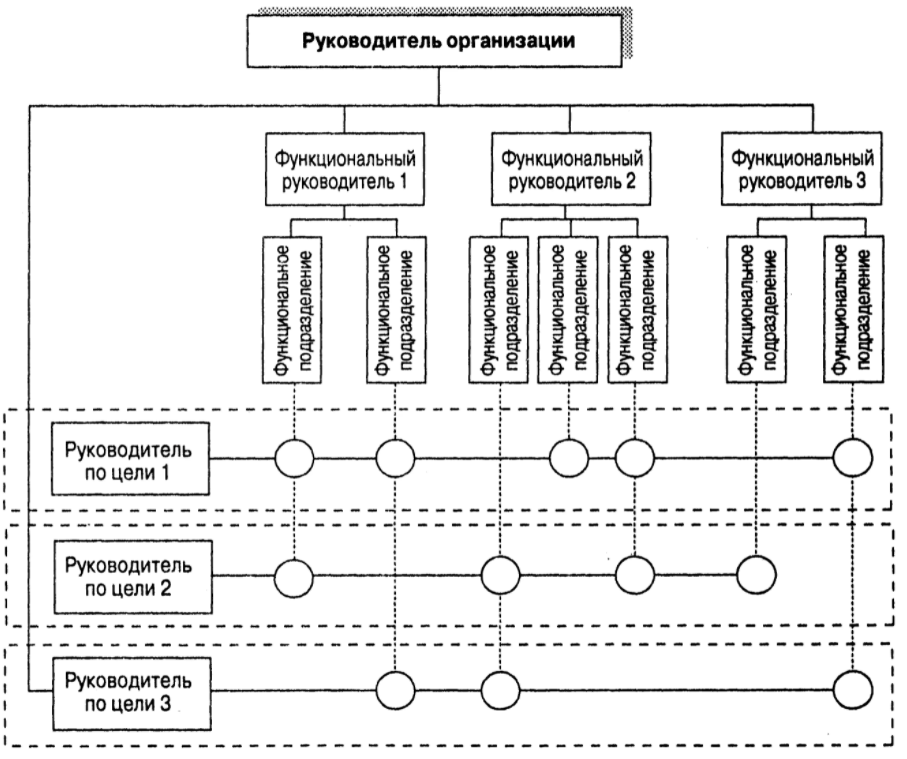 Организационный инструментарий проектного управления - Концепция организационной структуры