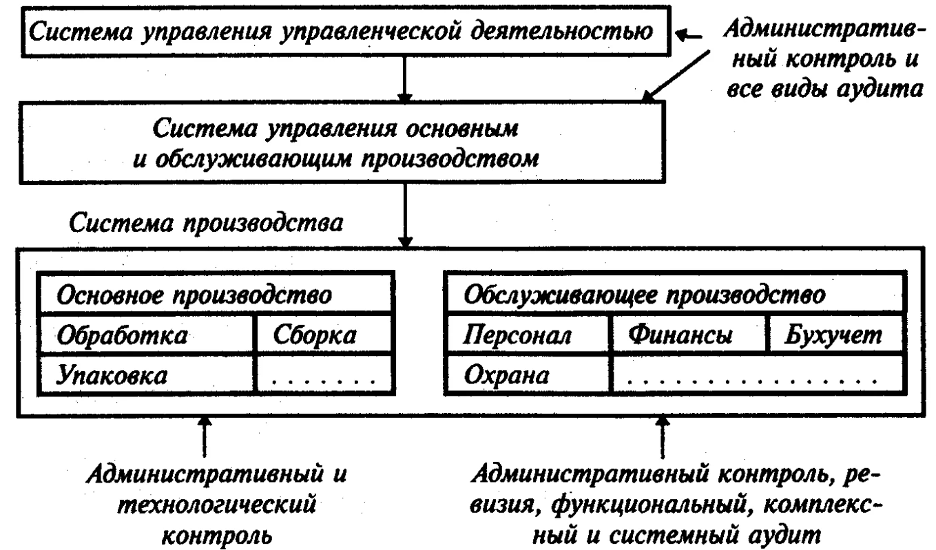 Объекты контроллинга - Виды контроля и его сущность