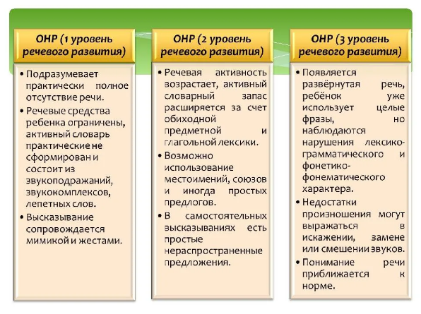 Нарушение лексики у детей с ОНР - Психолого-педагогическая характеристика детей с ОНР