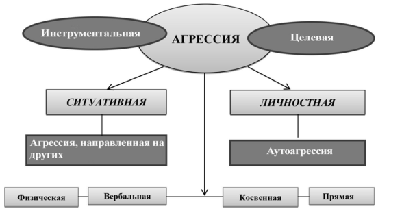 Индивидуально-психологические факторы риска агрессивного поведения у подростков-девочек с девиантным поведением - Агрессия