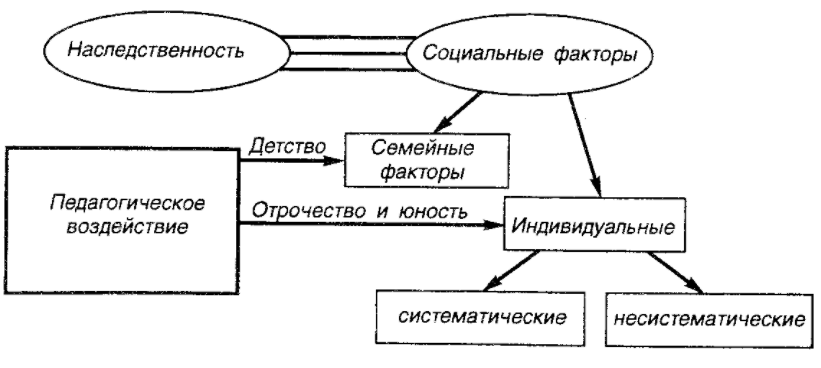 Влияние педагогического воздействия на развитие личности - Возрастная периодизация и ее учет в обучении