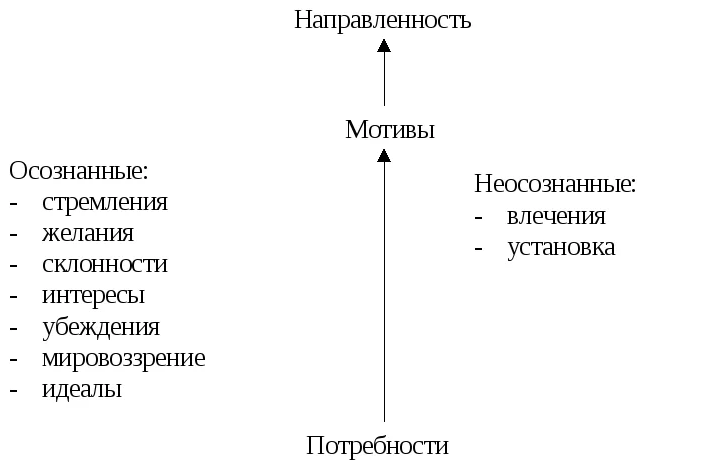 Направленность и мотивы деятельности личности - Общая характеристика мотивационной сферы человека