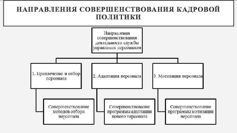 Совершенствование кадровой политики предприятия - Сущность, задачи и этапы планирования кадров